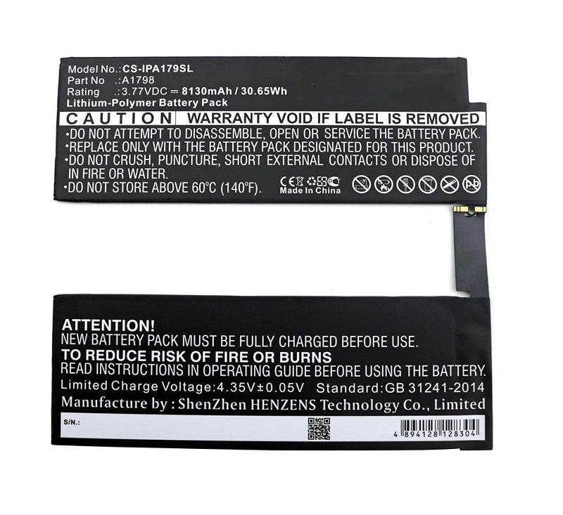 Replacement For iPad Pro 10,5 Battery