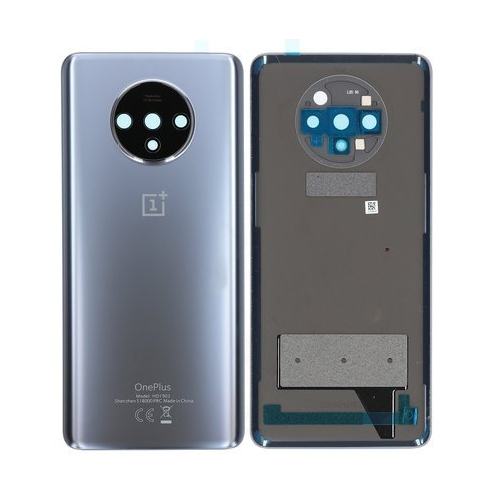 OnePlus 7T Back Cover Frosted Silver Original