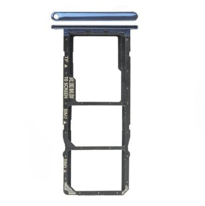 Y6 2018 Sim/SD Card Holder Blue