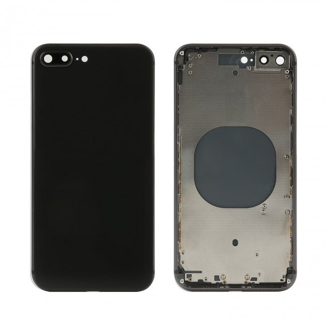 IPhone 8 Plus Back Cover with Frame - Black