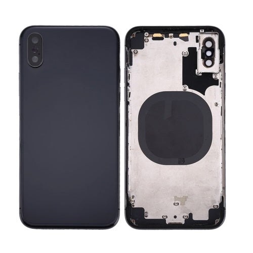 IPhone X Back Cover & Frame - Black