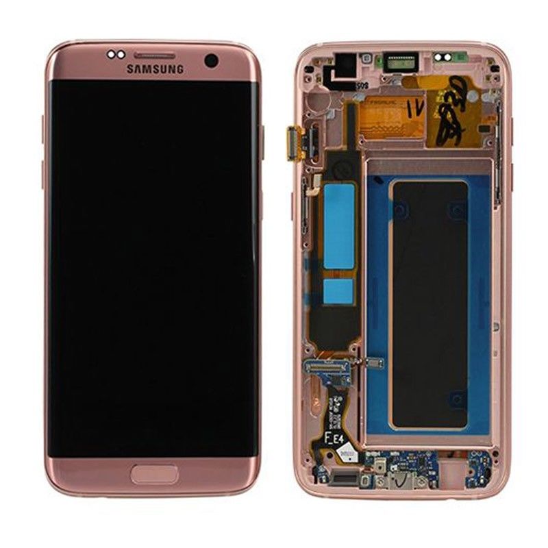 Galaxy S7 Edge Display Pink Gold