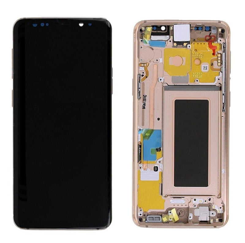 Galaxy S9 Display Pink Gold