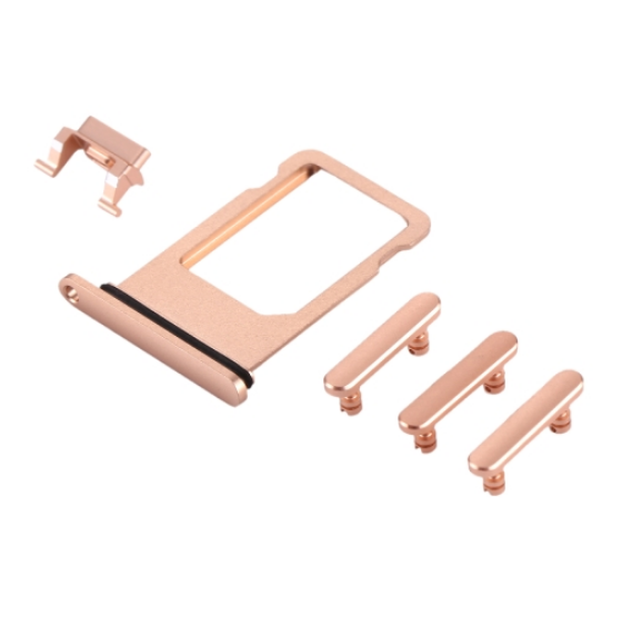 IPhone 8 Plus Sim Card Holder & Side Buttons - Rosegold