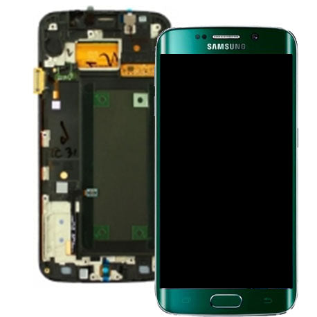 Galaxy S6 Edge Backcover Green